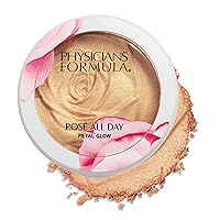 Physicians Formula Rosé All Day Highlighter Blush Face Powder Shimmer Petal Glow, Pink Freshly Picked, Dermatologist Tested, Clinicially Tested