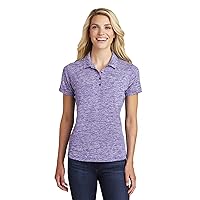 Women's PosiCharge Electric Heather Polo Shirt LST590