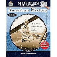 Teacher Created Resources Mysteries in History Series - American History Workbook Teacher Created Resources Mysteries in History Series - American History Workbook Paperback Mass Market Paperback