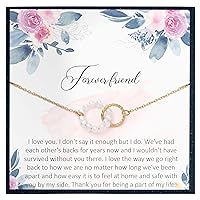 Friend Forever Bracelet Gifts from Best Friend Jewelry Friendship Bracelet Friends Forever Bracelet for Friends Goodbye Gifts