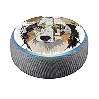 Head Case Designs Officially Licensed Michel Keck Australian Shepherd Assorted Vinyl Sticker Skin Decal Cover Compatible with Amazon Echo Dot (3rd Gen)
