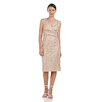 JS Collections Women's Cassidy V-Neck Cocktail Dress