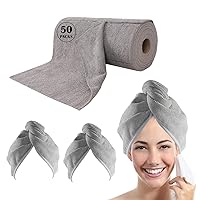 YoulerTex Microfiber Hair Towel & Reusable Cleaning Cloths Towel