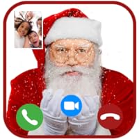 サンタクロースのビデオ通話とフェイクチャット - クリスマスパズルゲーム