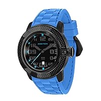 Men's GR33000 SoBe Black Dial Blue Silicon Watch