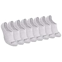 Women's 8 Pairs No Show Cushioned Invisible Liner Socks