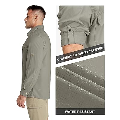 Mua 33,000ft Men's Long Sleeve Sun Protection Shirt UPF 50+ UV