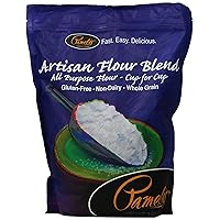 Pamela's Products Gluten Free Artisan Flour Blend, 4 Pound ( Packaging may vary )