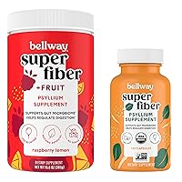 Super Fiber Powder + Fruit, Raspberry Lemon Super Fiber Capsules
