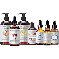 7 Chakras Gift Set | Organic Hair & Skin Care Ritual to Balance, Support & Heal Body, Mind & Spirit