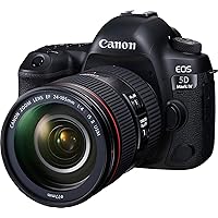 Canon EOS 5D Mark IV Full Frame Digital SLR Camera with EF 24-105mm f/4L IS II USM Lens Kit (Renewed)