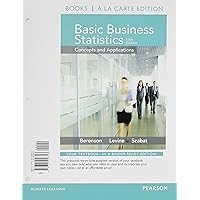 Basic Business Statistics, Student Value Edition Basic Business Statistics, Student Value Edition Hardcover Loose Leaf Paperback