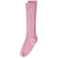 Jefferies Socks Girl's Cable Knit Fashion Knee High 1 Pack