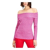 I-N-C Womens 2-Tone Pullover Sweater