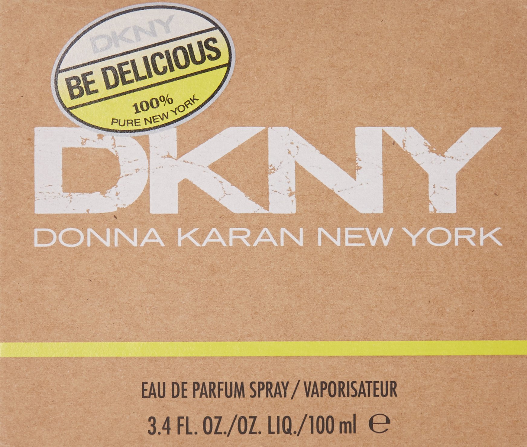 Dkny Be Delicious By Donna Karan For Women. Eau De Parfum Spray , Green , 3.4-Ounce Bottle