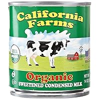 California Farms, Organic Condensed Sweetened Milk, 14 Ounce