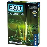 Exit: The Secret Lab | Exit: The Game - A Kosmos Game | Kennerspiel Des Jahres Winner | Family-Friendly, Card-Based at-Home Escape Room Experience for 1 to 4 Players, Ages 12+