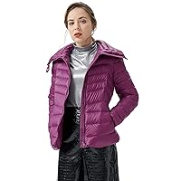 Orolay Women's Lightweight Winter Down Jacket Quilted Packable Warm Coat with Wide Collar