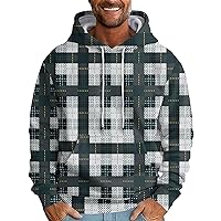 Ugly Christmas Sweatshirt,Men's Heavy Hoodie Sherpa Fleece Lined Pullover Thick Winter Hooded Sweatshirt