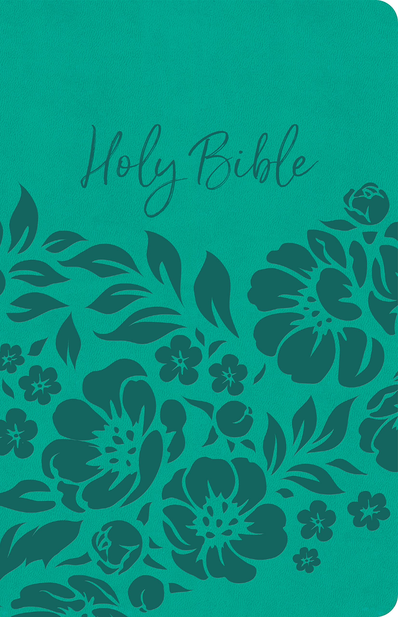 KJV Thinline Bible, Teal LeatherTouch, Value Edition, Red Letter, Pure Cambridge Text, Presentation Page, Full-Color Maps, Easy-to-Read Bible MCM Type