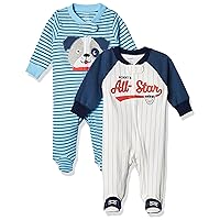 Carter's Baby Boys' Cotton Sleep & Play (Pack of 2)