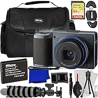 Ultimaxx Essential Bundle + Ricoh GR IIIx Urban Edition Digital Camera + SanDisk 64GB Extreme SDXC, Extended Life Replacement Battery, Water-Resistant Gadget Bag, “Gripster” Tripod & More(18pc Bundle)