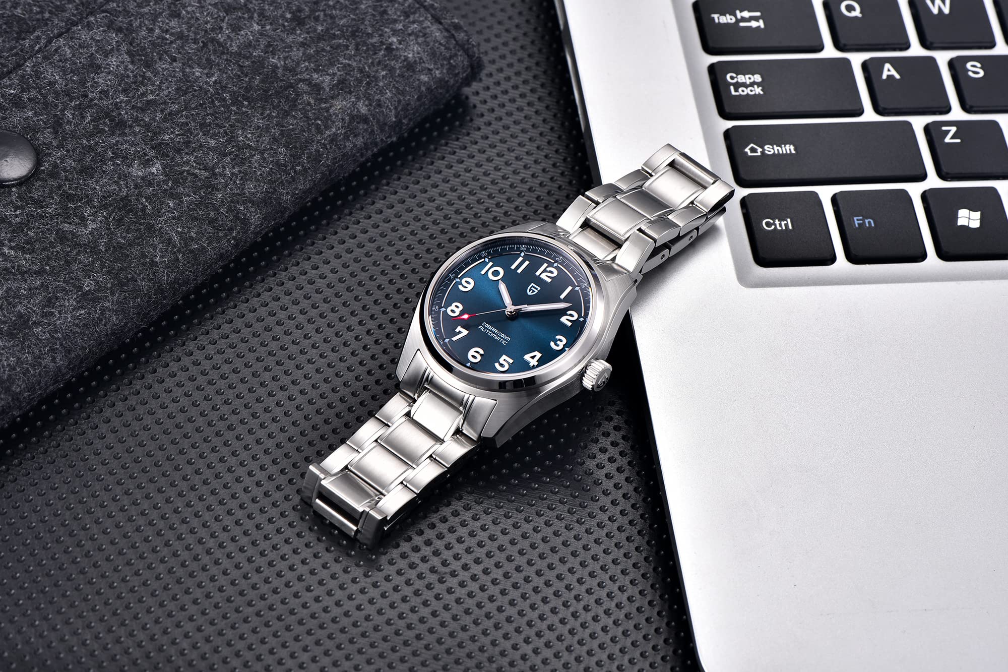 Pagani Design Watches Men Japanese NH35 Movement Automatic Dive Mechanical Sport Waterproof Sapphire Glass Stainless Steel Wrist Watch