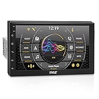 Pyle Single DIN Car Stereo Receiver - 7