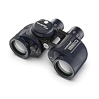 Steiner Navigator 7x50 Binoculars - Magnification 7X - High Contrast Optics - Floating Prism System - Sports-Auto Focus - Delivers Excellent Image Clarity, Navy Blue with Compass (2343, New Version)
