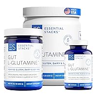 3-in-1 Gut L-Glutamine Bundle Powder & Capsules