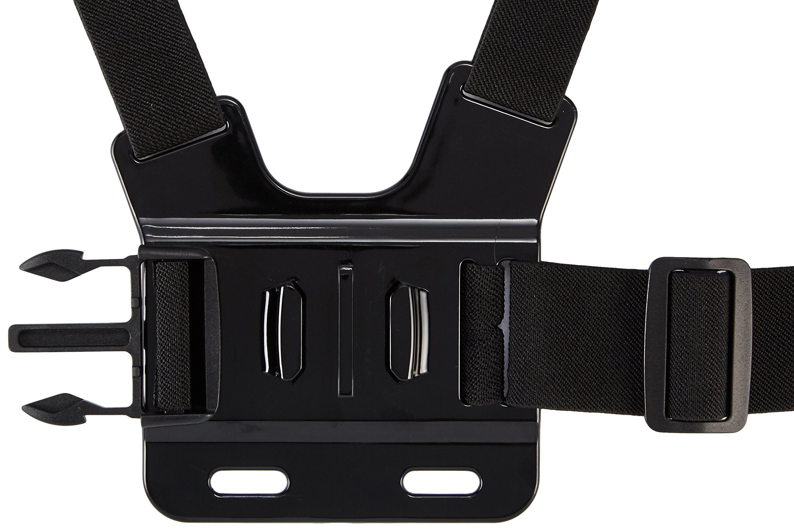 Amazon Basics Adjustable Chest Mount Harness For GoPro Camera (Compatible with GoPro Hero Series), Black