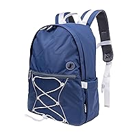 J World New York Cristos Backpack for Teen Kids & Adults. Student Laptop Bookbag, Ashy Blue, One Size