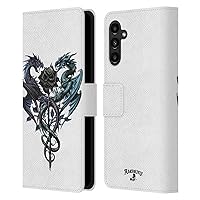 Head Case Designs Officially Licensed Alchemy Gothic Caduceus Rex Dragon Leather Book Wallet Case Cover Compatible with Samsung Galaxy A13 5G (2021)