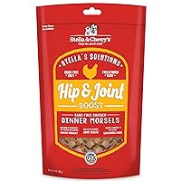 Stella's Solutions Hip & Joint Boost - Cage-Free Chicken Dinner Morsels - Raw, Protein Rich, Grain Free Dog Food - 13 oz Bag – Reduce Joint Pain & Swelling & Strengthen Bones