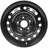 Dorman 939-147 15 X 6.5 In. Steel Wheel Compatible with Select Honda Models, Black