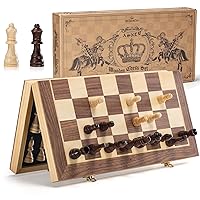 ASNEY Upgraded Magnetic Chess Set, 15