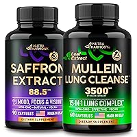 Saffron Capsules & Mullein Leaf Extract Capsules