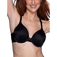Vanity Fair Women's Bra with 2-Way Convertible Straps, Body Caress Full Coverage, Lightly Lined Cups up to DD