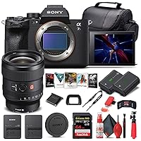 Sony Alpha a7S III Mirrorless Digital Camera (Body Only) (ILCE7SM3/B) + Sony FE 24mm Lens + 64GB Memory Card + NP-FZ-100 Battery + Corel Photo Software + Case + Card Reader + More (Renewed)