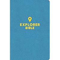 CSB Explorer Bible for Kids, Sky Blue LeatherTouch, Red Letter, Full-Color Design, Photos, Illustrations, Charts, Videos, Activities, Easy-to-Read Bible Serif Type CSB Explorer Bible for Kids, Sky Blue LeatherTouch, Red Letter, Full-Color Design, Photos, Illustrations, Charts, Videos, Activities, Easy-to-Read Bible Serif Type Imitation Leather