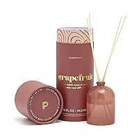 Paddywax Petite Collection Scented Oil Reed Diffuser, Mini - 1.5-Ounce, Rose-Grapefruit