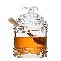 Crystal Bee Honey Dish Jar, Gift 6