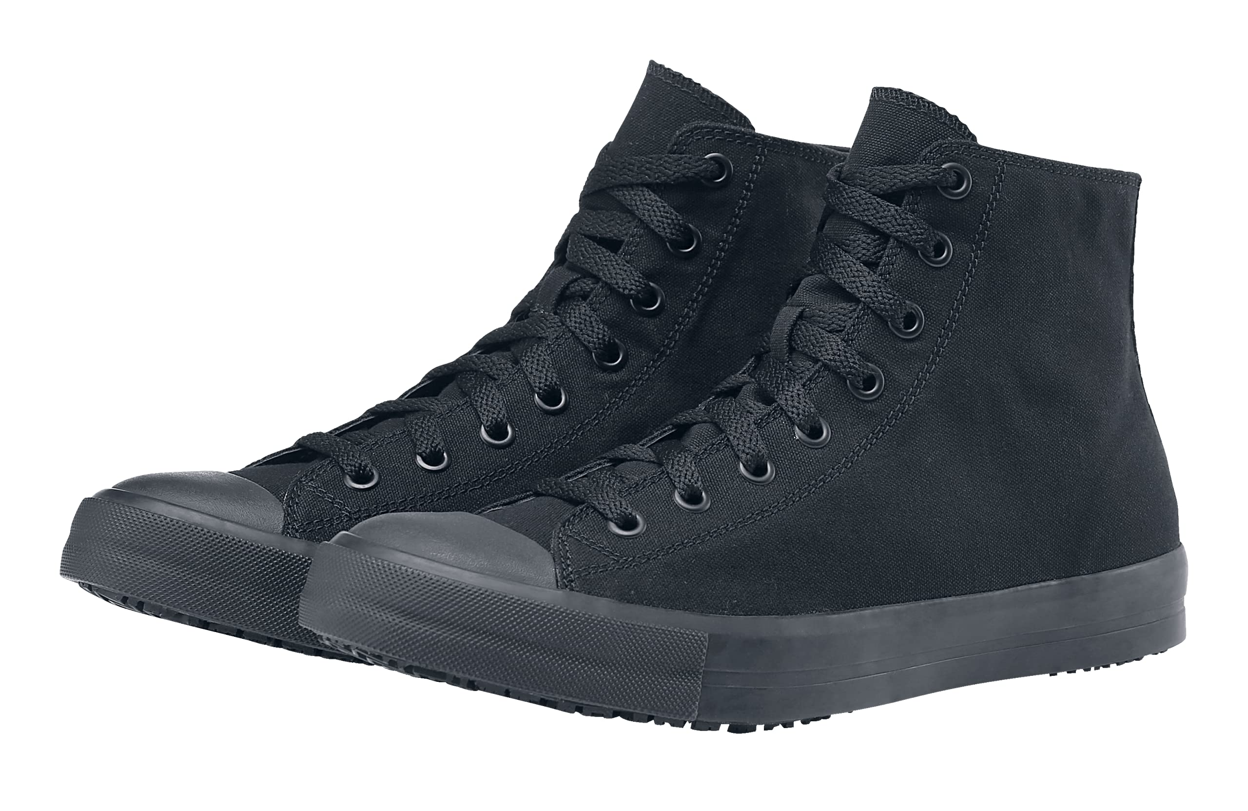 Shoes for Crews Pembroke, Men's Women's,Unisex, Slip Resistant, High Top Work Sneakers, Leather or Canvas
