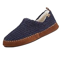 Acorn Men's Camden Recycled Moccasin Slippers with Berber Lining
