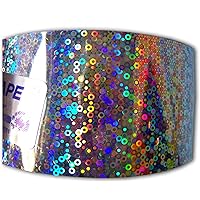 Bird-X Irri-Tape, Holographic Bird Scare Tape, Iridescent Foil Reflective Tape for Multi-Sensory Attack, Easy to Install, 2