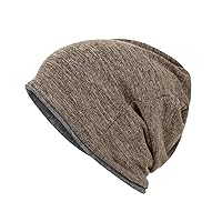 Lightweight Beanie for Men and Women Baggy Skull Cap Hat Winter Cap Hip-Hop Reversible Cap