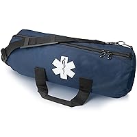 Oxygen Tank Bag - Portable Oxygen Bag for Travel & Home Use, Oxygen Cylinder Shoulder Bag, Lightweight & Water-Resistant, Ideal for Healthcare Providers & Elderly Care (Navy Blue)