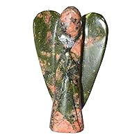 Angel - Unakite Size - 2 inch Natural Healing Crystal Reiki Chakra Stone