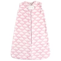 Hudson Baby Sleeping Bag, Sack, Blanket, Pink Clouds Plush, 18-24 Months
