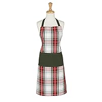 Unisex Kitchen Christmas Apron for Women & Men Adjustable Ties and Large Front Pockets